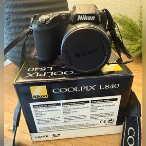 Nikon COOLPIX L840 Black Camera